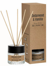 Aura Premium Doftpinnar Cedarwood & Vanilla 50ml