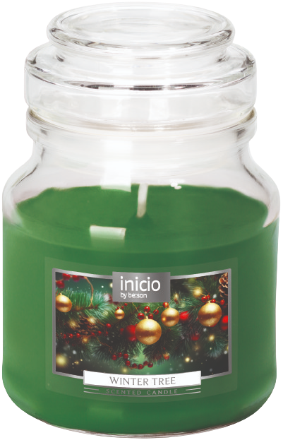 Inicio Doftljus i Glas Liten Winter Tree