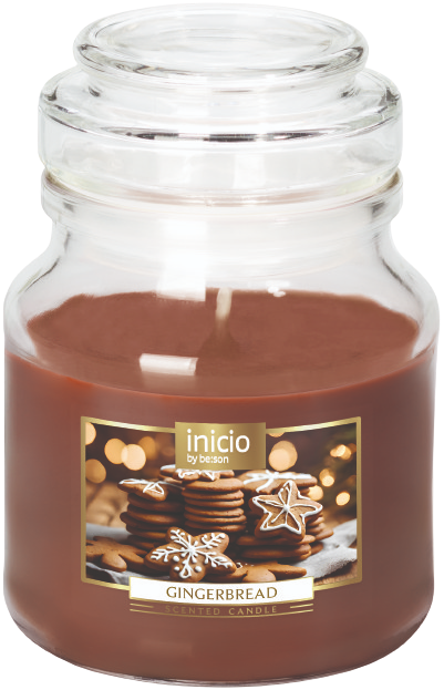 Inicio Doftljus i Glas Liten Gingerbread