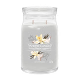 Yankee Candle - Doftljus Signature Large Jar Siver Smoked Vanilla &  Cashmere