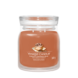 Yankee Candle Doftljus – Pumpkin Cinnamon Swirl, Signature Medium Jar