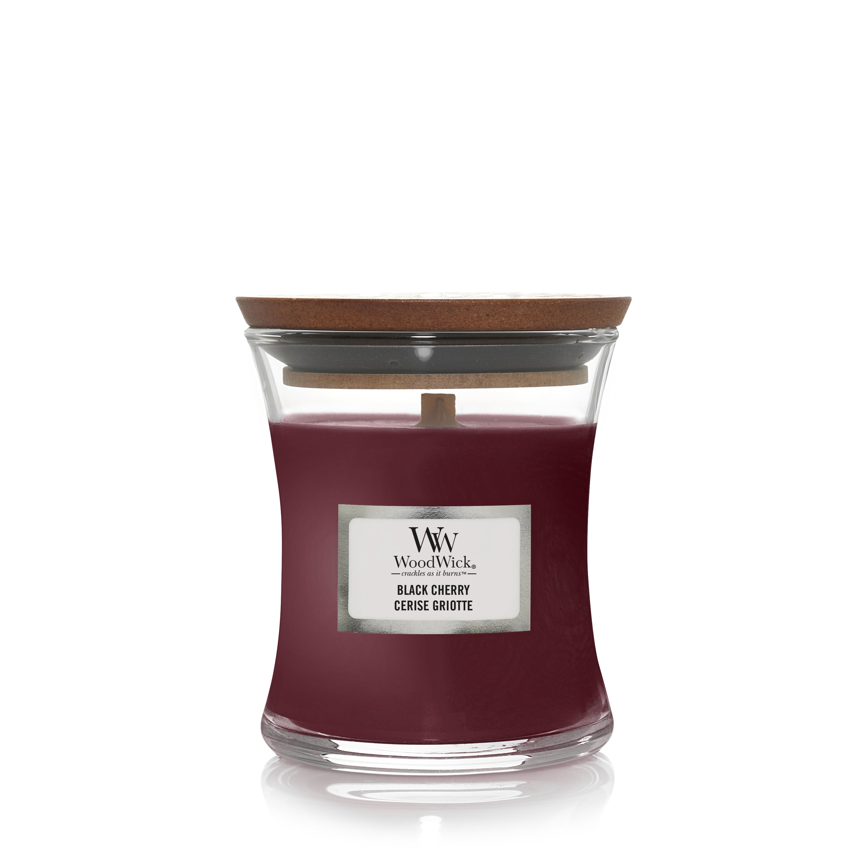 WoodWick Doftljus Mini Hourglass Black Cherry